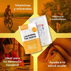 Sermand Nutrition Egg Albumin 100% por, gluténmentes, laktózmentes