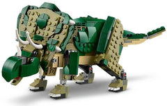 LEGO Creator T.Rex, Dino 3 az 1-ben átalakítható Triceratops vagy Pterodactyl, Mobil dinoszaurusz modell gyerekeknek, Ajándék fiúknak és lányoknak 31151 Építőkészletek Besuche den LEGO-Store