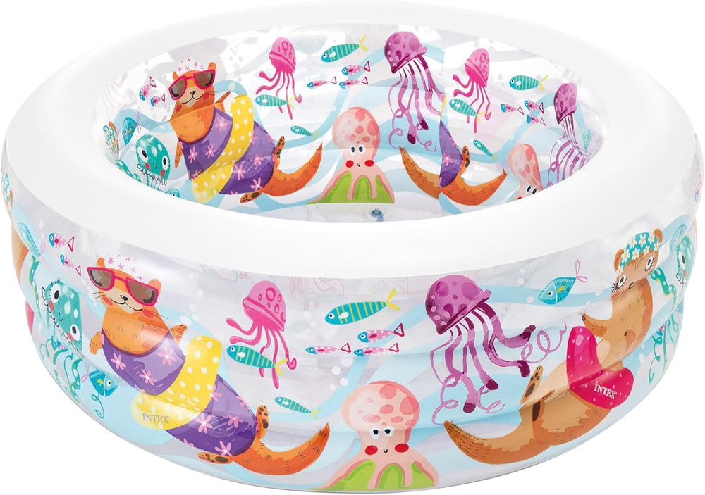 Intex akváriumi medence, tarka, 152x152x56 cm, 58480NP