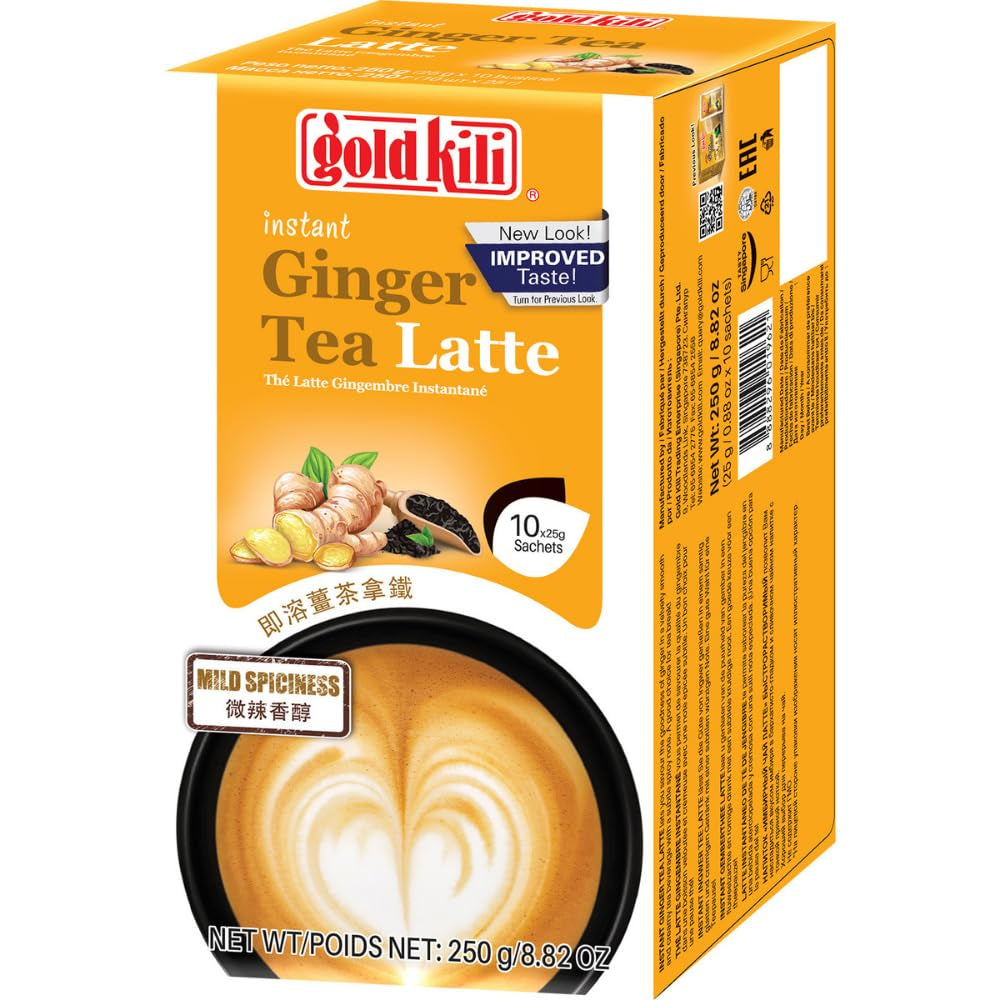 - Ceai instant cu ghimbir și lapte - (1 X 10 X 25 GR)