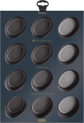 Masterclass Friand Pan - 12 Hole, Grau Formák és tepsi Naty Shop