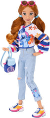 Disney ILY 4EVER Fashion Dolls Stitch vörös hajjal 11,5" magas, 13 csuklóponttal, két komplett Mix-and-Match ruhával és csillogó Mickey gyűrűvel az Ön számára! Naty Shop Dolls alapértelmezett cím