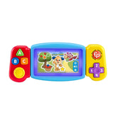 FISHER-PRICE consolă de joacă distractivă pentru învățare - jucărie pentru copii cu lumini, sunete și cântece de învățare, jucărie pentru abilități motorii fine, învățarea numerelor, culorilor și formelor, vorbește germană, de la 9 luni/ 1 an, HNL53 Jucarii Bebe Naty Shop germană