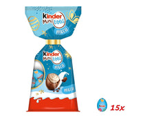 Kinder Mini Eggs Milk | 85g – Finom húsvéti csokoládé tojás – Húsvéti édességek – Tejcsokoládéval bevont sima tejes töltelék – Tökéletes a húsvéti kosárba – Megosztás