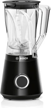 Bosch Standmixer Vitapower Serie 4 MMB6141B, Hochwertige Edelstahl-Klingen, 1,5L Tritan-Mixbehälter, Spülmaschinengeeignete Teile, 30 000 U/min, 1200 W, Schwarz Kitchen Naty Shop