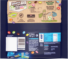 Nestlé SMARTIES Mini, kis lencse tejcsokoládéval, külön csomagolva, 16 db-os kiszerelés (16 x 187 g)