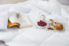 Plapumă 135X200 Cm Plapumă pentru toate anotimpurile Oekotex 100 microfibră lavabilă White duvet Plapumi si pilote Naty Shop