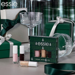 Kit Essie Mini Trio XMAS, sz. 13 Mademoiselle + sz. 49 Wicky + sz. 570 Mani Köszönöm, 3 x 15 ml