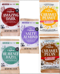 Organikus rúd - 4 részes mintavevő készlet / csodálatos fekete, mogyoró, pekándió karamell, sózott mandula / hozzáadott cukor nélkül, édesítőszer nélkül / VEGÁN, GLUTÉNMENTES ÉS FAIR TRADE / 4 x 70 g