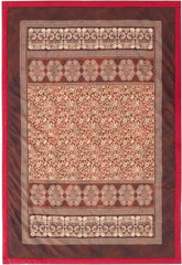 BASSETTI kockás pamut TORCELLO szín SÖTÉKÉK B1 135X190 méret Paplanok és paplanok Naty Shop Amaranto 135X190 cm