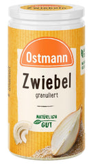 Ostmann Gewürze - Granular Zwiebeln | Zwiebelpulver zum Würzen herzhefter Gerichte | 40 g recyclebarer adagban