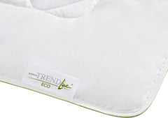 Badenia Trendline Eco Quilt Camel Lightweight 155 X 220 cm, fehér, Öko-Tex minősítéssel, német minőségi szabvány szerint gyártva Paplanok és paplanok Naty Shop