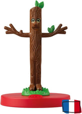 FFF14504 Figurină cu sunet, motiv: Monsieur Bout-de-Bois - povești - jucărie, versiune franceză, copii de la 2 ani și peste, maro Jucarii Bebe Naty Shop Titlu implicit