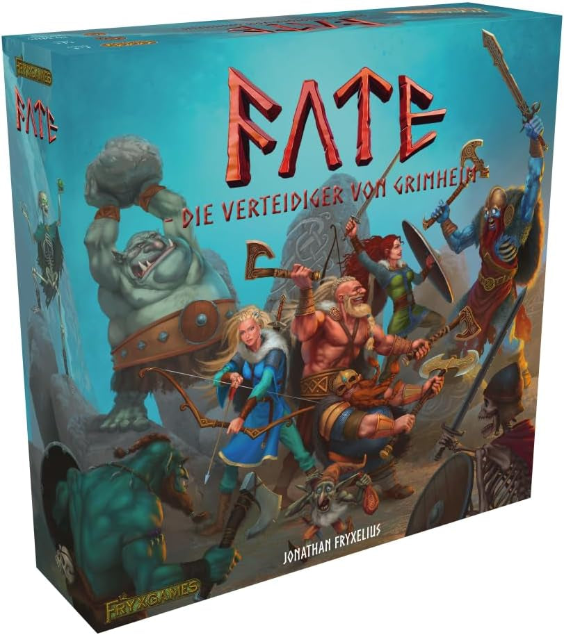 Sors: Defenders of Grimhelm, ELSNER Games, Cooperative Fantasy Társasjáték, Tower Defense stratégia, 1-4 játékos, 14 év felettiek, Epic Adventure, Heroes & Magic, Taktikai játék, FryxGames