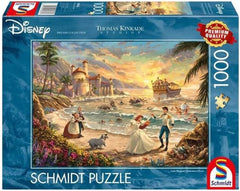 Schmidt Spiele 58036 Thomas Kinkade Disney A kis hableány A szerelem ünnepe 1000 darabos kirakós Naty Shop alapértelmezett cím