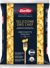Barilla Selezione Oro Chef Orecchiette Pugliesi, 9 db-os csomag (9 x 1 kg)