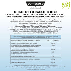 Semințe de floarea-soarelui organice 3 kg, semințe de floarea-soarelui organice crude, decojite, neprăjite și nesărate, bogate în fibre și nutrienți, ideale ca gustare și pentru rețete