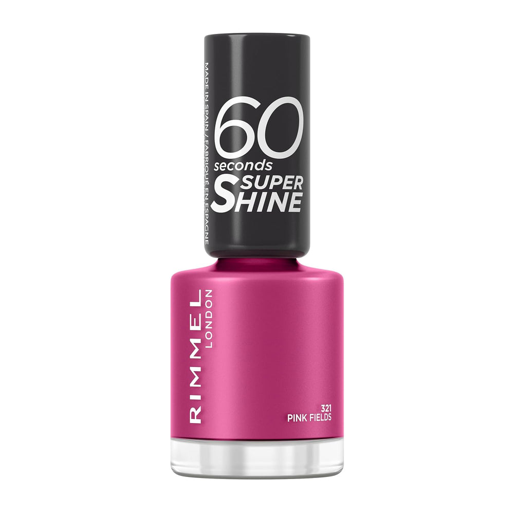 Rimmel 60 Seconds Super Shine körömlakk - 321 Pink Fiels