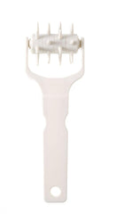 HENDI Stiproller, Stippwalzse, Teigigel, Teig Gitterschneider, für saftige Kuchen- und Gebäckböden sowie Pizzateig, 77x210mm, polipropilén