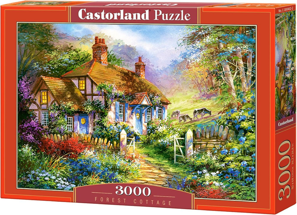 Castorland C-300402-2 - Erdei kunyhó, kirakós 3000 darab Puzzle Naty Shop Alapértelmezett cím