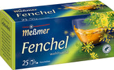 Meßmer Fenchel | 25 | Pliculețe de ceai | Vegan | Fără gluten | Fără lactoză, 75 g