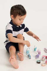 Csigák 511794 Kecskeízű baba körömlakk, kivehető formula, vízbázisú, biztonságos, vegán, tápláló rózsavízzel