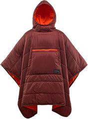 Therm-A-Rest Uniszex Honcho Poncho hordható kapucnis takaró Hordható kapucnis takaró Ágyak és takarók Therm-a-Rest Piros/Outing, Egyszínű (Solids menekülés) Egy méret