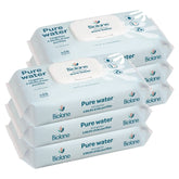 Tisztító törlőkendő babáknak BIOLANE Tiszta víz - Érzékeny bőrre - Születéstől Baba nedves törlőkendő Naty Shop Set 6 x 48 törlőkendő
