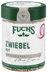 Fuchs Gewürze - Zwiebel rot geschnitten - Gewürz für Pürees, Salad oder Brotaufstriche - természetes összetevők - 40 g wiederverwendbarerben, recyclebarer Dózis