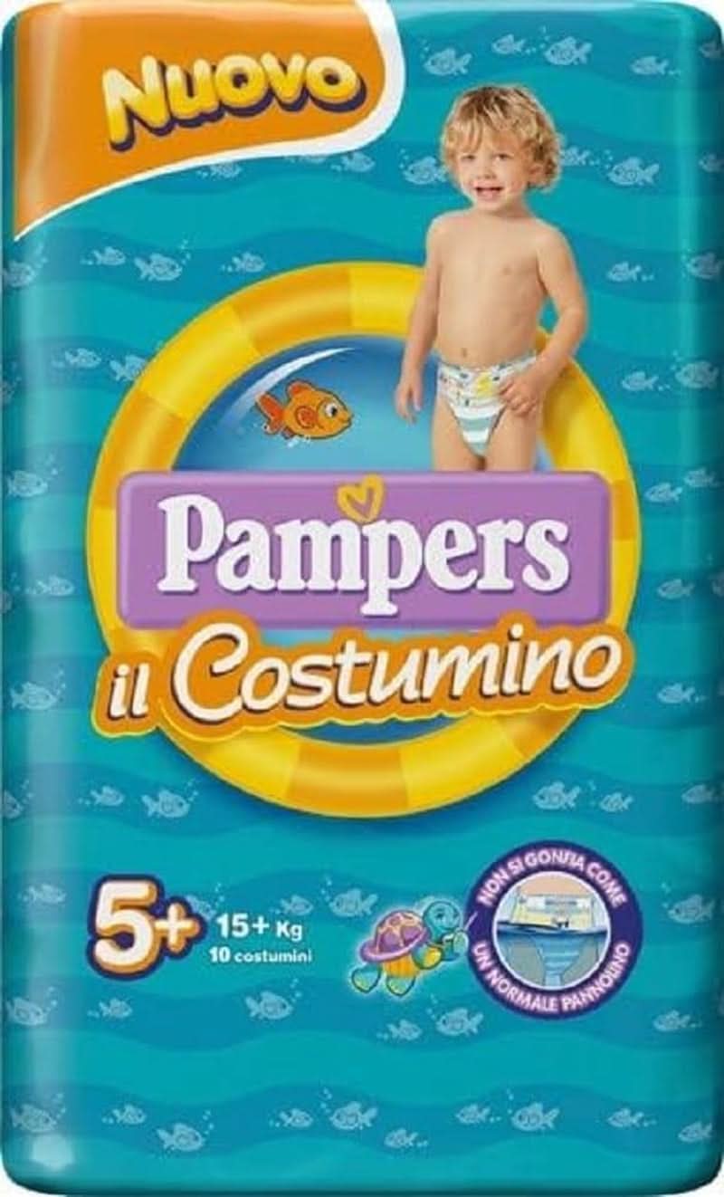 Pampers The Swimsuit, tengerre vagy medencére, 20 pelenka, 5+ méret (15+ kg) Mother and Child Naty Shop