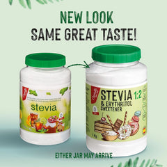 Stevia + Eritrit 1:2 édesítőszer, 1G = 2G cukor, 1 kg édesítőszer Naty Shop