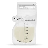 BF100 Anyatej tároló táska - Anyatej tartó - űrtartalom 220 Ml - 100 db - Átlátszó élelmiszerek és szoptatási kiegészítők Bebe Naty Shop