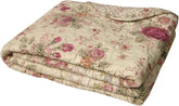 Greenland Home Antique Rose - klasszikus, hagyományos virágmintás - 100% pamut, steppelt, dísztakaró, 127 X 152,4 cm, ekrü Ágyak és takarók Greenland Home Fashions Natura