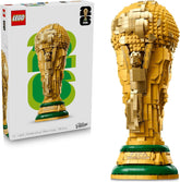 LEGO Editions Sports Offizieller Pokal der FIFA Fußball-Weltmeisterschaft - 3D DIY Modell mit sammelbarer Minifigur - Fußball Geschenkidee für Jungen & Mädchen ab 12 Jahren oder Vatertag - 43020
