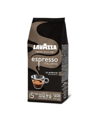 Boabe de cafea Lavazza Espresso Italiano, 100% Arabica Espresso, echilibrate și aromate, pachet de 500g