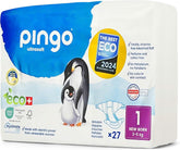 Pingo Ultrasoft, ökológiai pelenkák, 1-es és 2-es méret Anya és Gyermek Naty Shop 1-es méret