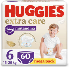 Huggies Extra Care pelenka, 6-os méret, 15-25 kg, 60 db