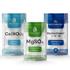 4-18-38 Set complet de îngrășăminte hidroponice | Sistem de nutrienți hidroponici | Livrare din UE | 0,75-4,0 kg (1,5)