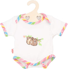Heless 2911 - Body für Puppen im Faultier Flauschi Design, Größe 35 - 45 cm