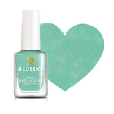 Bluesky Kids körömlakk - Turquoise Splash, Türkiz zöld. Easy Peel Off, nem mérgező vízbázisú, nem sikló körömlakk gyerekeknek 5 ml
