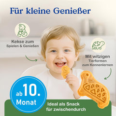 Alete Bio ropogós keksz Alakkal (4 x 125g) - Ropogós Alac keksz babáknak, pálmaolaj mentes, 10 hónapos kortól