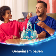 LEGO Ç€ Disney Frozen Elsa téli palotája, építő- és játszókészlet gyerekeknek modellpalotával, ELSA és Anna minifigurákkal, ajándék lányoknak, fiúknak és filmrajongóknak 6 éves kortól 43244 Építőkészletek Besuche den LEGO-Store