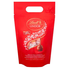Lindt Chocolate LINDOR Balls Mixture, 399 grame Bomboane de Ciocolata Naty Shop 1 Kg Ciocolata cu lapte integral
