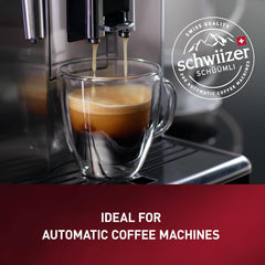 Schwiizer Schüümli Espresso, boabe de cafea 100% Arabica, tari și intense, ideale pentru espressoare automate, tărie 4/5, prăjire medie, Rainforest Alliance, 1kg