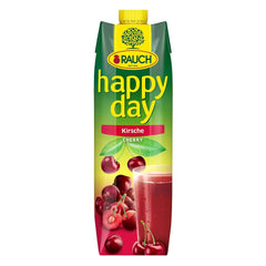 Rauch Happy Day Cherry | Válogatott meggyből | 6X 1 literes, Tetra Prisma Naty Shop