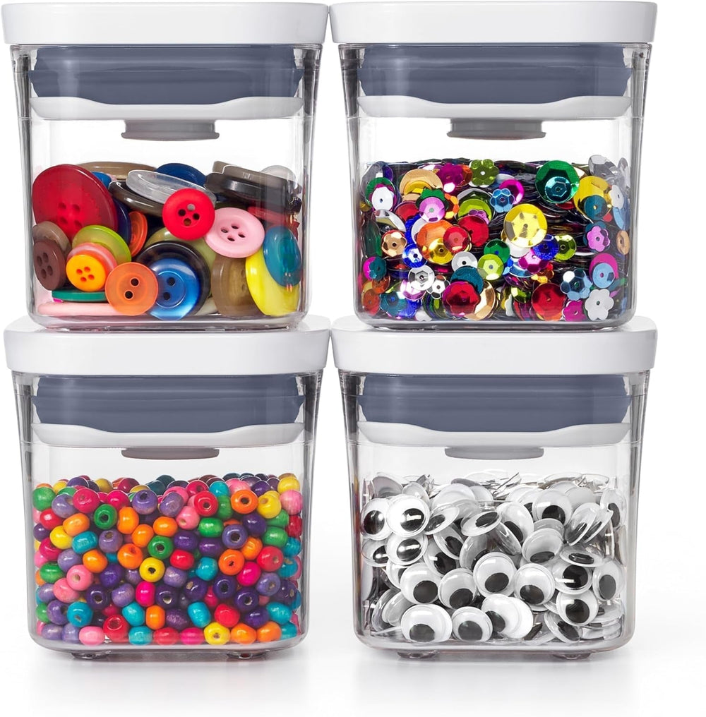 OXO 11236100V1UK Recipient pentru depozitarea alimentelor, plastic, transparent Cutii depozitare alimente Naty Shop Set de containere