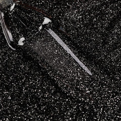 Bluesky Kids körömlakk - Rockstar, fekete csillogás, könnyen eltávolítható, nem mérgező, vízbázisú, szagtalan - ingyenes körömlakk gyerekeknek, 5 ml, 1 csomag