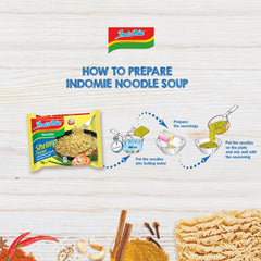 INDOMIE - Instant tészta garnélával, 5 db-os csomag (1 x 5 x 70 g)