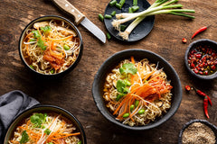 Nong Shim Kimchi Ramyun instant tészta - Koreai ramen leves csészében - Gyors elkészítése - 1 csomag 75 g