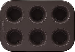 BERGNER BAKING LOVERS - Set Von 2 X 6 Cup Muffinformen - Kohlenstoffstahl Mit Ilag Essential, PFOA Frei, Leicht Zu Reinigen Formák és tálcák sütéshez Naty Shop